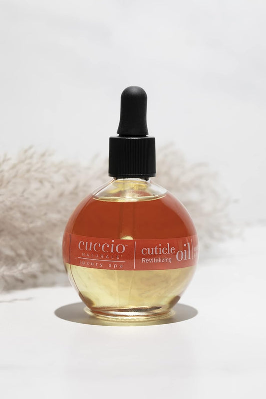 Cuccio Naturale Revitalizing - Hydrating Oil to Repair Cuticles Overnight- Remedy For Damaged And Thin Nails - Paraben And Cruelty Free - Vanilla Bean And Sugar 2.5 Oz