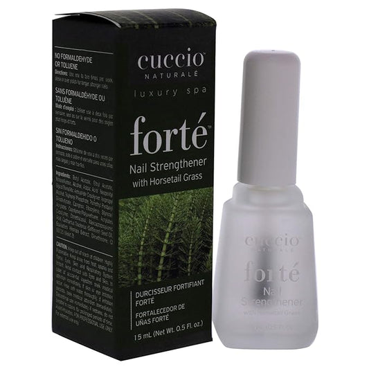 Cuccio Nail Strengthener Treatment With Horsetail Grass Extract | Protects against Cracking, Splitting & Breakage | Nutrient Rich Formula Makes Finger & Toenails More Pliable