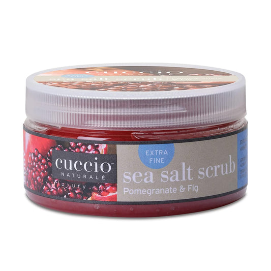 Cuccio Pomegranate and Fig Sea Salt, 8 Ounce