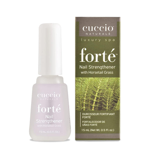 Botanical Nail Strengthener Treatment With Horsetail Grass Extract by Cuccio - Protects Against Cracking, Splitting And Breakage - Nutrient Rich Formula Makes Finger And Toenails More Pliable