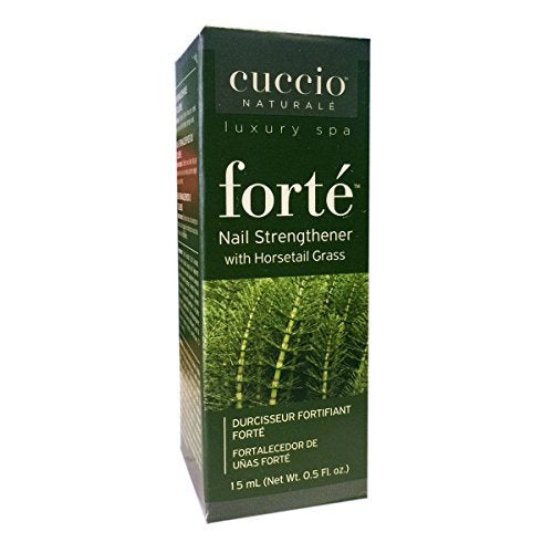 Cuccio Naturale Botanical Nail Strengthener Treatment With Horsetail Grass Extract | Protects Against Cracking, Splitting & Breakage | Nutrient Rich Formula Makes Finger & Toenails More Pliable