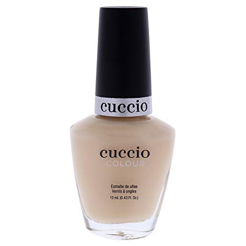 Cuccio Swept Off Your Feet In Sardinia | Colour French Undertone Pink | 13ml | Long Lasting, Glossy, Vegan | Parben Free | No Yellowing | FREE from harmful Chemicals