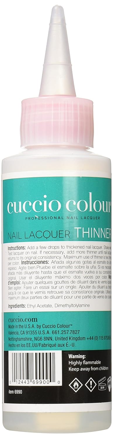 Cuccio Lacquer Thinner, 4 Ounce