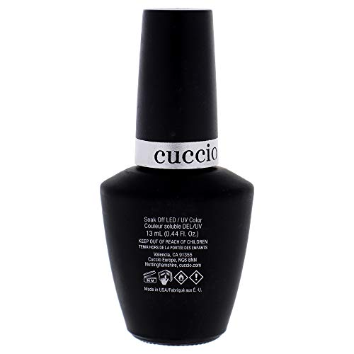 Cuccio - Veneer Gel Nail Polish - Pinky Swear - Soak Off Lacquer for Manicures & Pedicures, Full Coverage - Long Lasting, High Shine - Cruelty, Gluten, Formaldehyde & Toluene Free - 0.43 oz