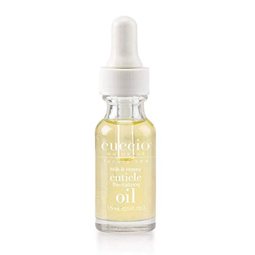 Cuccio Naturalé Milk & Honey Cuticle Revitalizing Oil - Lightweight Super-Penetrating - Nourish, Soothe & Moisturize - Paraben/Cruelty Free, with Natural Ingredients/Plant Based Preservatives | 15 ml