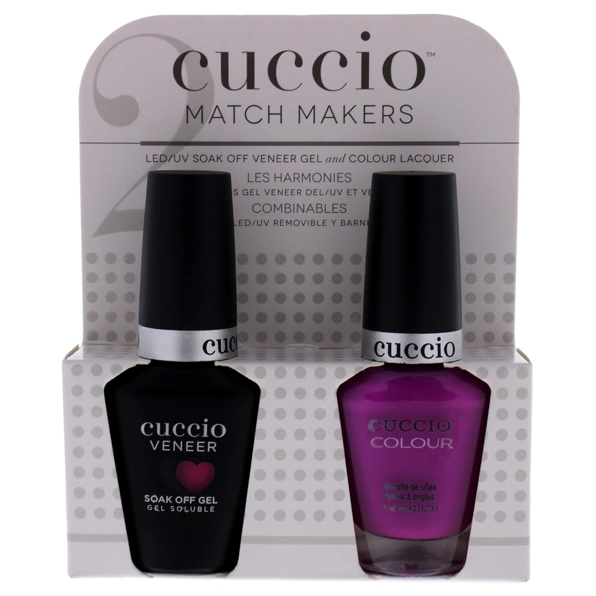 Cuccio Atomix Limitless Match Makers Veneer And Lacquer Kit