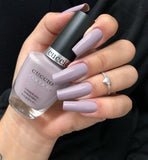 Cuccio Longing For London | Colour Pale Violet with Gray Undertone | 13ml | Long Lasting, Glossy, Vegan | Parben Free | No Yellowing | FREE from harmful Chemicals