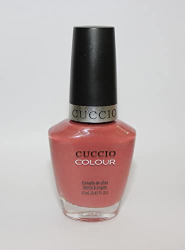 Cuccio Boston Cream Pie | Colour Brown with Pink Undertone | 13ml | Long Lasting, Glossy, Vegan | Parben Free | No Yellowing | FREE from harmful Chemicals