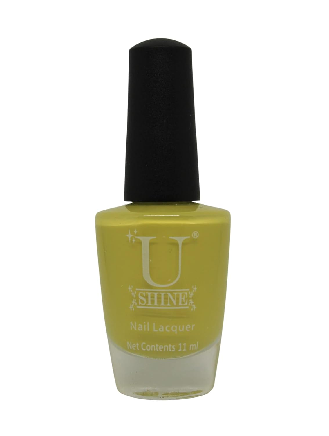 U Shine Brassica |Yellow Crème |11ml |No Paraben, Nail Yellowing, Chipping, Cracking & Long Wear | Vegan & FREE from Harmful Chemicals