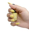 U Shine Brassica |Yellow Crème |11ml |No Paraben, Nail Yellowing, Chipping, Cracking & Long Wear | Vegan & FREE from Harmful Chemicals