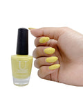 U Shine Brassica |Yellow Crème |11ml |No Paraben, Nail Yellowing, Chipping, Cracking & Long Wear | Vegan & FREE from Harmful Chemicals