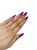 U Shine Vossanova Purple |Purple Glossy |11ml |No Paraben, Nail Yellowing, Chipping, Cracking & Long Wear | Vegan & FREE from Harmful Chemicals