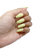 U Shine Fluroscent Slippers |Lime Green Pastel |11ml |No Paraben, Nail Yellowing, Chipping, Cracking & Long Wear | Vegan & FREE from Harmful Chemicals