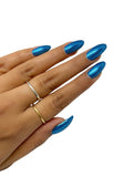 U Shine Hawaiian Surf |Blue Shimmer |11ml |No Paraben, Nail Yellowing, Chipping or Cracking & Long Wear | Vegan & FREE from Harmful Chemicals