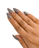 U Shine Grey With Shimmer Undertone |Grey Shimmer |11ml |No Paraben, Nail Yellowing, Chipping or Cracking & Long Wear | Vegan & FREE from Harmful Chemicals