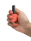 U Shine Orange Kiss |Coral Glossy Rainbow |11ml |No Paraben, Nail Yellowing, Chipping or Cracking & Long Wear | Vegan & FREE from Harmful Chemicals