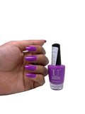 U Shine U'R A Peace Of Work|Lavender|Neon|11ml |No Paraben, Nail Yellowing, Chipping or Cracking & Long Wear | Vegan & FREE from Harmful Chemicals