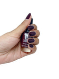 U Shine Pat Blood|Aubergine Crème|Glossy|11ml |No Paraben, Nail Yellowing, Chipping or Cracking & Long Wear | Vegan & FREE from Harmful Chemicals