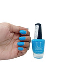 U Shine Maro na Pichkari|Sky Blue|Neon|11ml |No Paraben, Nail Yellowing, Chipping or Cracking & Long Wear | Vegan & FREE from Harmful Chemicals