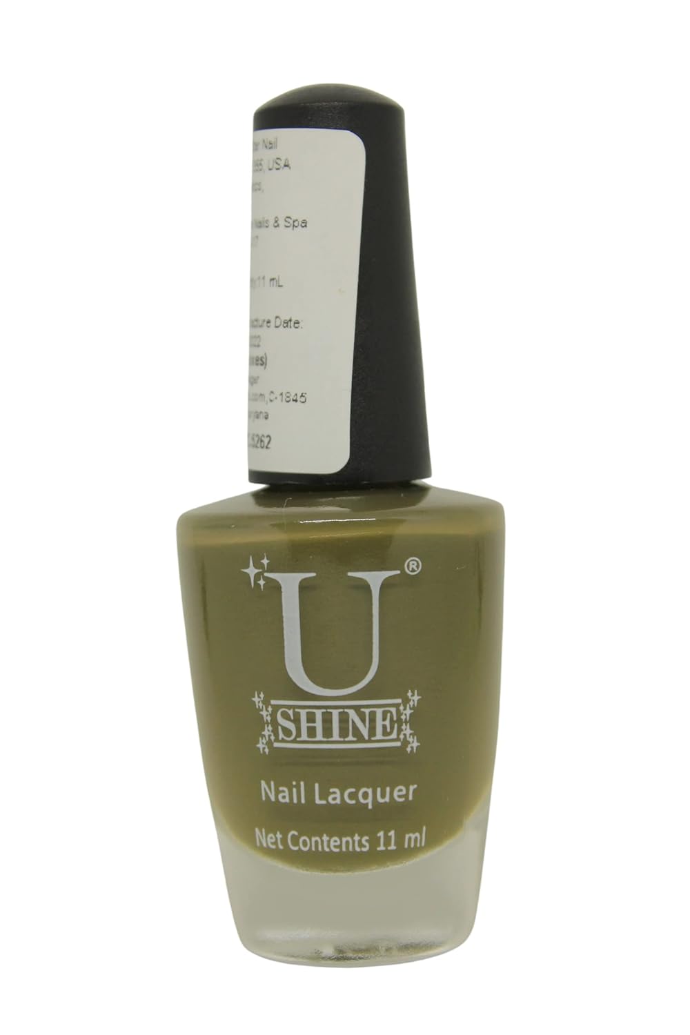 U Shine Men in Olives|Olive|Crème|11ml |No Paraben, Nail Yellowing, Chipping or Cracking & Long Wear | Vegan & FREE from Harmful Chemicals