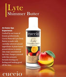 Cuccio Ultra Sheer Lyte Shimmer Butter, Moringa & Mango, Deep Hydration to Repair Dry Skin, Natural Ingredients, Cruelty-Free Formula, Plant Based Preservatives, Sulphate Free 118ml