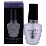 Cuccio Color Top Nail Coat, High Gloss Top Coat.43 Ounce