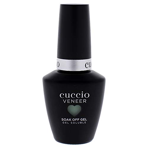 Cuccio - Veneer Gel Nail Polish - Mint Condition - Soak Off Lacquer for Manicures & Pedicures, Full Coverage - Long Lasting, High Shine - Cruelty, Gluten, Formaldehyde & Toluene Free - 0.43 oz
