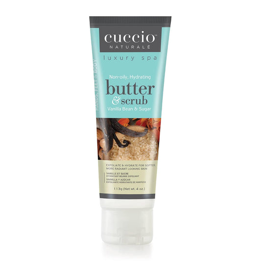 Cuccio Vanilla Bean & Sugar Butter & Scrub 4 oz.