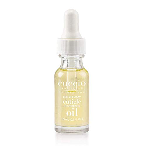 Cuccio Naturalé Milk & Honey Cuticle Revitalizing Oil - Lightweight Super-Penetrating - Nourish, Soothe & Moisturize - Paraben/Cruelty Free, with Natural Ingredients/Plant Based Preservatives | 15 ml