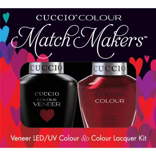 Moscow Red Square: Cuccio Veneer and Colour Matchmaker Nail Polish, Moscow Red Square