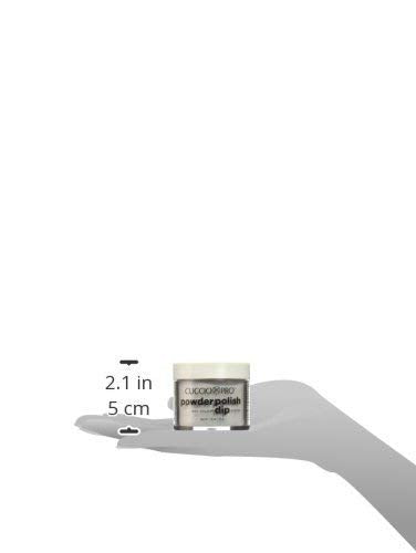 Silver with Glitter: Cuccio Pro Dipping Powder, Silver with Glitter, 1.6 Ounce
