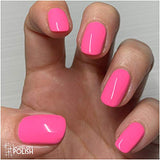 Cuccio Punch Sorbet | Colour vivid bubblegum pink crème | 13ml | Long Lasting, Glossy, Vegan | Parben Free | No Yellowing | FREE from harmful Chemicals