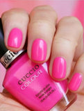 Cuccio She Rocks | Neon Nail Polish | 13ml | Long Lasting, Glossy, Vegan | Paraben Free | No Yellowing | FREE from Harmful Chemicals
