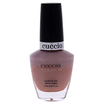 Cuccio Bologna Blush | Colour Pink - Blush Pink | 13ml | Long Lasting, Glossy, Vegan | Parben Free | No Yellowing | FREE from harmful Chemicals