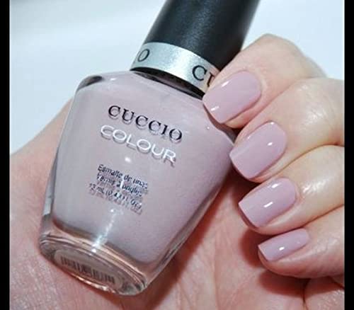 Cuccio Bologna Blush | Colour Pink - Blush Pink | 13ml | Long Lasting, Glossy, Vegan | Parben Free | No Yellowing | FREE from harmful Chemicals