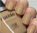 Cuccio See You Latte | Nude Nail Polish | 13ml | Long Lasting, Glossy, Vegan | Paraben Free | No Yellowing | FREE from Harmful Chemicals