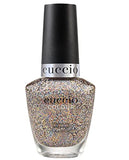 Cuccio Bean There Done That! | Glitter Nail Polish | 13ml | Long Lasting, Glossy, Vegan | Paraben Free | No Yellowing | FREE from Harmful Chemicals