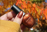Cuccio Higher Grounds | Shimmer Nail Polish | 13ml | Long Lasting, Glossy, Vegan | Paraben Free | No Yellowing | FREE from Harmful Chemicals