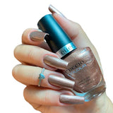 Cuccio Rose Gold Slippers | Shimmer Nail Polish | 13ml | Long Lasting, Glossy, Vegan | Paraben Free | No Yellowing | FREE from Harmful Chemicals