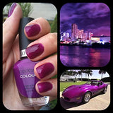 Cuccio Eye Candy in Miami | Neon Nail Polish | 13ml | Long Lasting, Glossy, Vegan | Paraben Free | No Yellowing | FREE from Harmful Chemicals