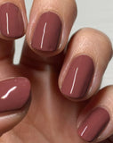 Cuccio Hot Chocolate, Cold Days | Crème Nail Polish | 13ml | Long Lasting, Glossy, Vegan | Paraben Free | No Yellowing | FREE from Harmful Chemicals