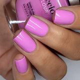 Cuccio Lavender Sorbet | Crème Nail Polish | 13ml | Long Lasting, Glossy, Vegan | Paraben Free | No Yellowing | FREE from Harmful Chemicals