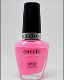 Cuccio Punch Sorbet | Crème Nail Polish | 13ml | Long Lasting, Glossy, Vegan | Paraben Free | No Yellowing | FREE from Harmful Chemicals