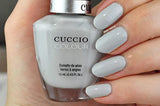 Cuccio Wind in My Hair | Crème Nail Polish | 13ml | Long Lasting, Glossy, Vegan | Paraben Free | No Yellowing | FREE from Harmful Chemicals