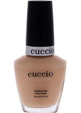 Cuccio Gazing in Genoa | French Nail Polish | 13ml | Long Lasting, Glossy, Vegan | Paraben Free | No Yellowing | FREE from Harmful Chemicals