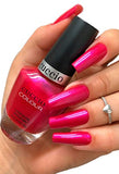 Cuccio Red Lights In Amsterdam | Glossy Rainbow Nail Polish | 13ml | Long Lasting, Glossy, Vegan | Paraben Free | No Yellowing | FREE from Harmful Chemicals