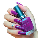 Cuccio Grape to See You | Glossy Nail Polish | 13ml | Long Lasting, Glossy, Vegan | Paraben Free | No Yellowing | FREE from Harmful Chemicals