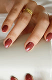 Cuccio Boston Cream Pie | Glossy Nail Polish | 13ml | Long Lasting, Glossy, Vegan | Paraben Free | No Yellowing | FREE from Harmful Chemicals