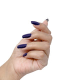 U Shine Hello Captain! |Blue Black Glossy |11ml |No Paraben, Nail Yellowing, Chipping, Cracking & Long Wear | Vegan & FREE from Harmful Chemicals