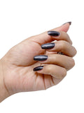 U Shine Harbour Grey |Grey Shimmer |11ml |No Paraben, Nail Yellowing, Chipping, Cracking & Long Wear | Vegan & FREE from Harmful Chemicals